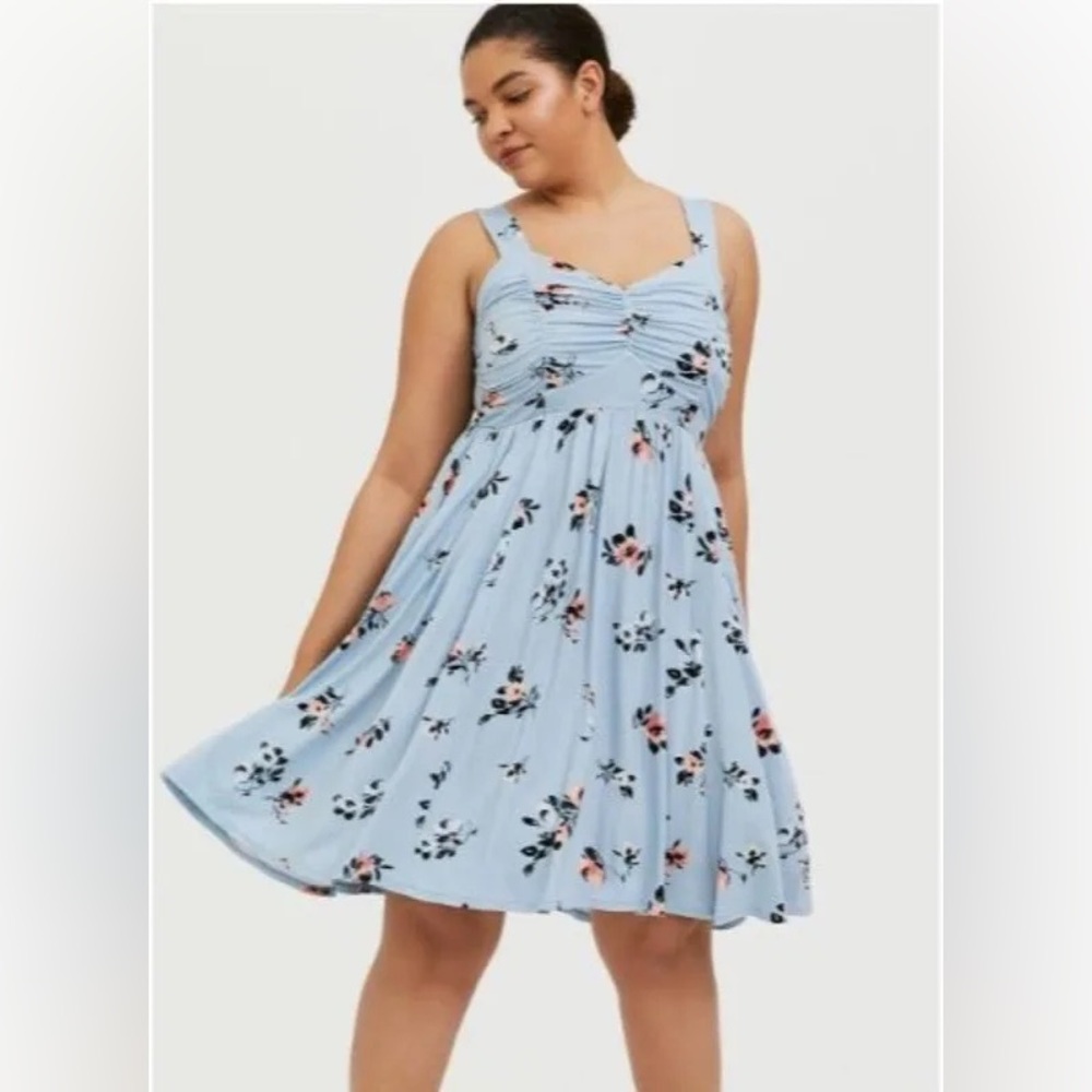 Torrid Baby Blue Dress